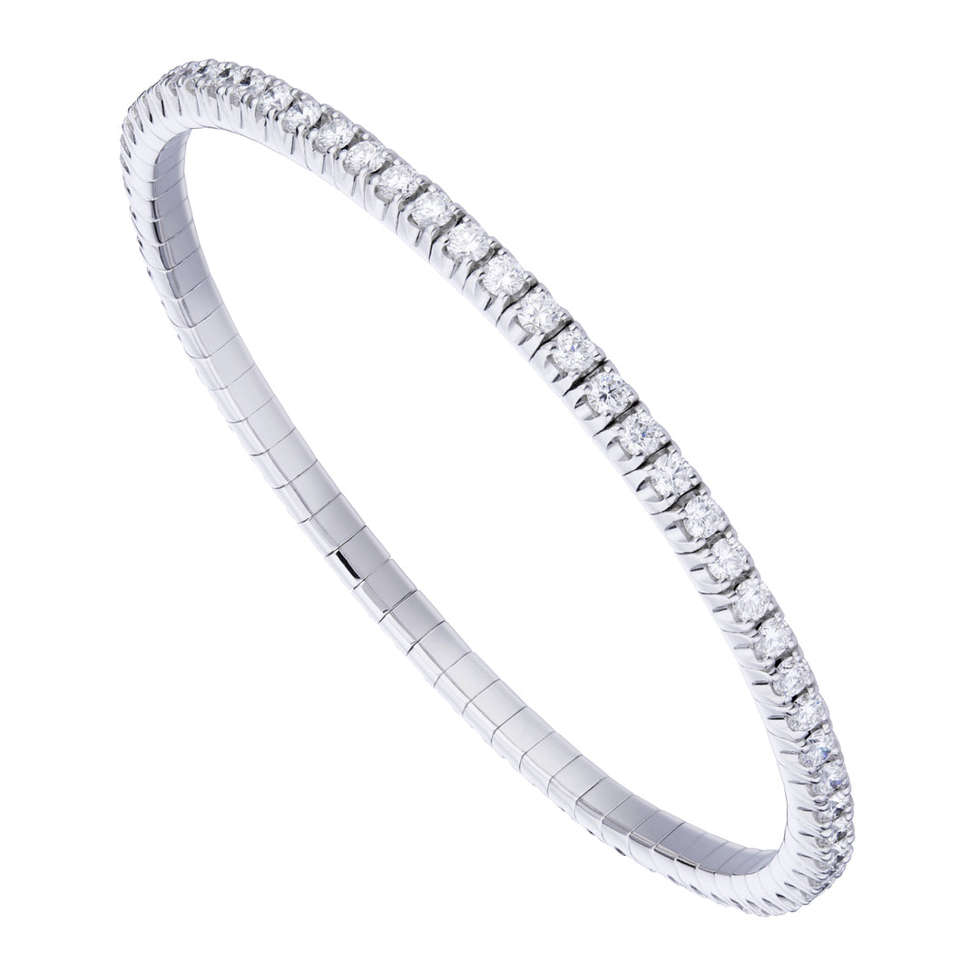 Golay elastiskt tennisarmband 17 cm 1,98 ct BTE005SDI25-24243110023