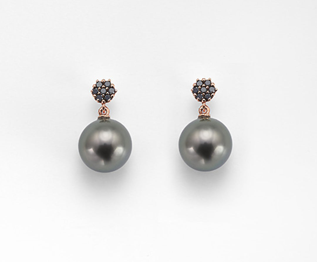 Mikiko o 18k sspb 9/10 diám. negro 0,15 quilates MO1401O3SANE090