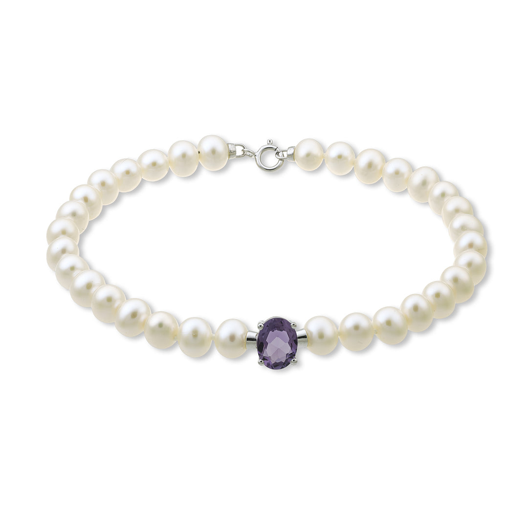 Mikiko br 18k fw 5-5,5 amethyst οκτ. 6x8 ct.1,10 δακτύλιος ελατηρίου MB1017O4AMET50