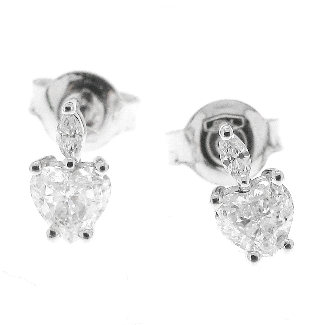 Golay sydänkorvakorut 2 x 0,25 ct OGIC003-25-12027110070