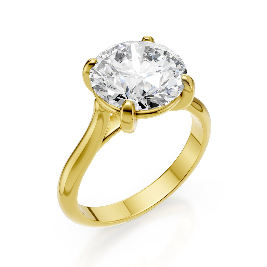 X-Diamond 18kt 实验室 g.d. 3.11 克拉圆形黄金 LXDAPU093O1ROBI311