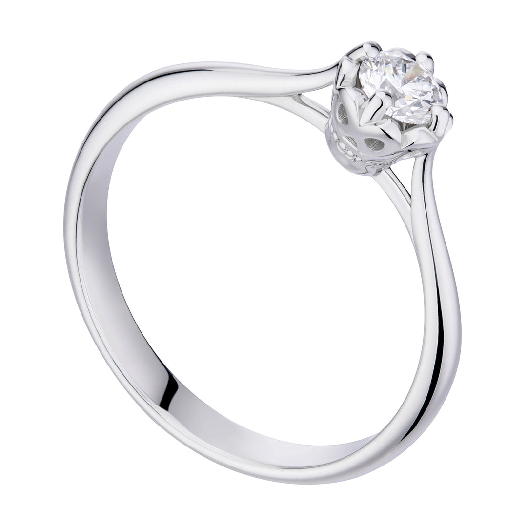Dünya Elmas Grubu solitaire Forevermark Endlea ct. 0,30-0,39 ASLFM008DI4-19077110037
