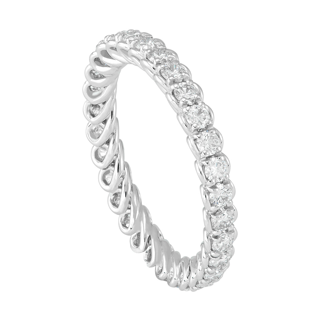 Anel de dedo giroscópio linear Golay amor infinito ct. 1.05 AET024100DI-17352110021