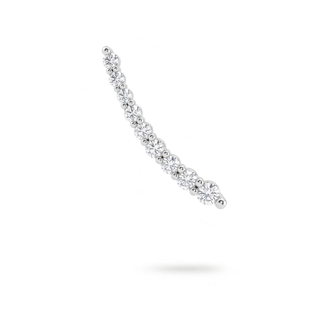 Golay multi-stone komma skalar øredobber 0,40 ct høyre OMP885DBDX-26142110149