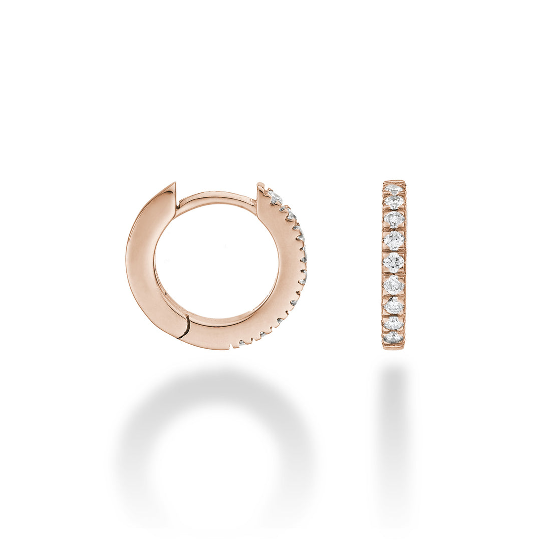 니하마 또는 18k ct.0.18 사이즈 2 로즈 골드 직경. 동쪽. 12mm NO5078O3BR018-2