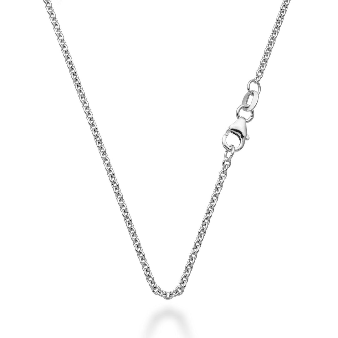 World Diamond Group cat. Rolo cobra din aur alb 18k 50 cm GCATROLOCOB750B-50
