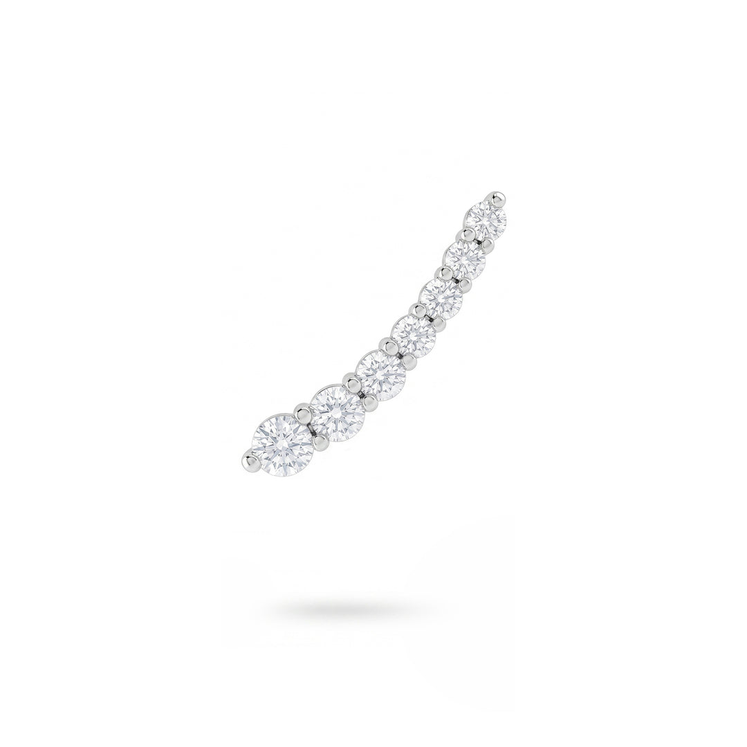 Pendiente Golay coma escalar multipiedra 0,26 ct izquierdo OMP869DBSX-26142110144