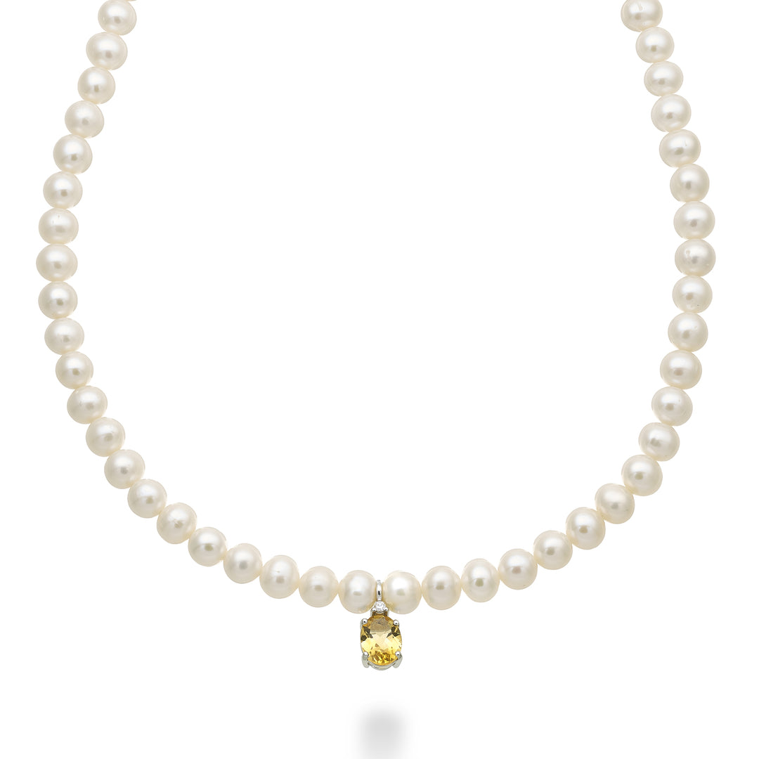 Nihama cl 18k fw 5,5/6 ovális citrin 6x8 ct.1,10 átm. 0,02 ct rugógyűrű NC1576O4CITR55