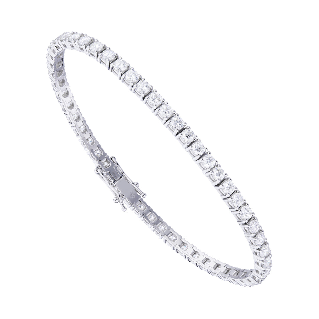 World Diamond Group tennisarmband trådram 2,20 ct 19 cm BTF001DI3-190-23139110033