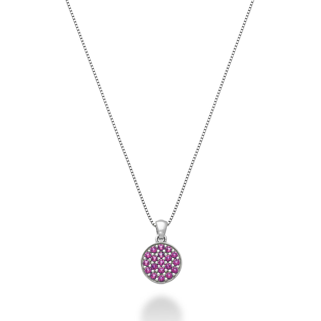 Mikiko cl 18k στρογγυλά ρουμπίνια 0,12 ct MD5165O4RBR
