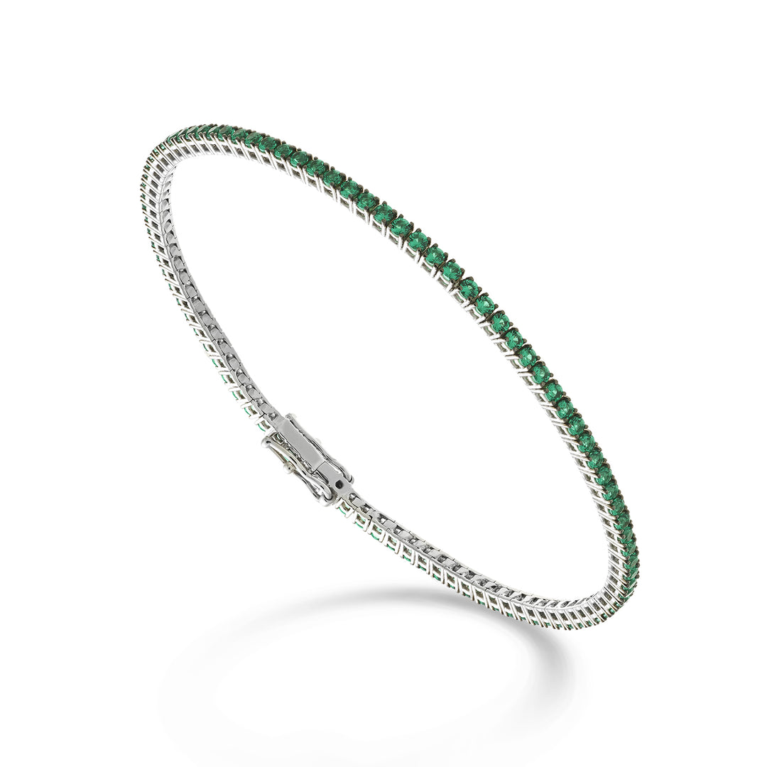 X-Diamond br 9kt emerald wire lab g.d. ct.2,00 εκ.17,5 γρ. 5,70 LXDBTF001R4SM
