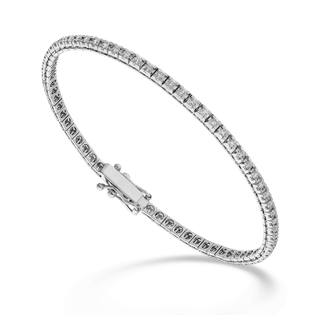 Bransoletka tenisowa World Diamond Group z piramidą bezel 320 mm 17,5 cm BTQ069DI240-175-25034110146