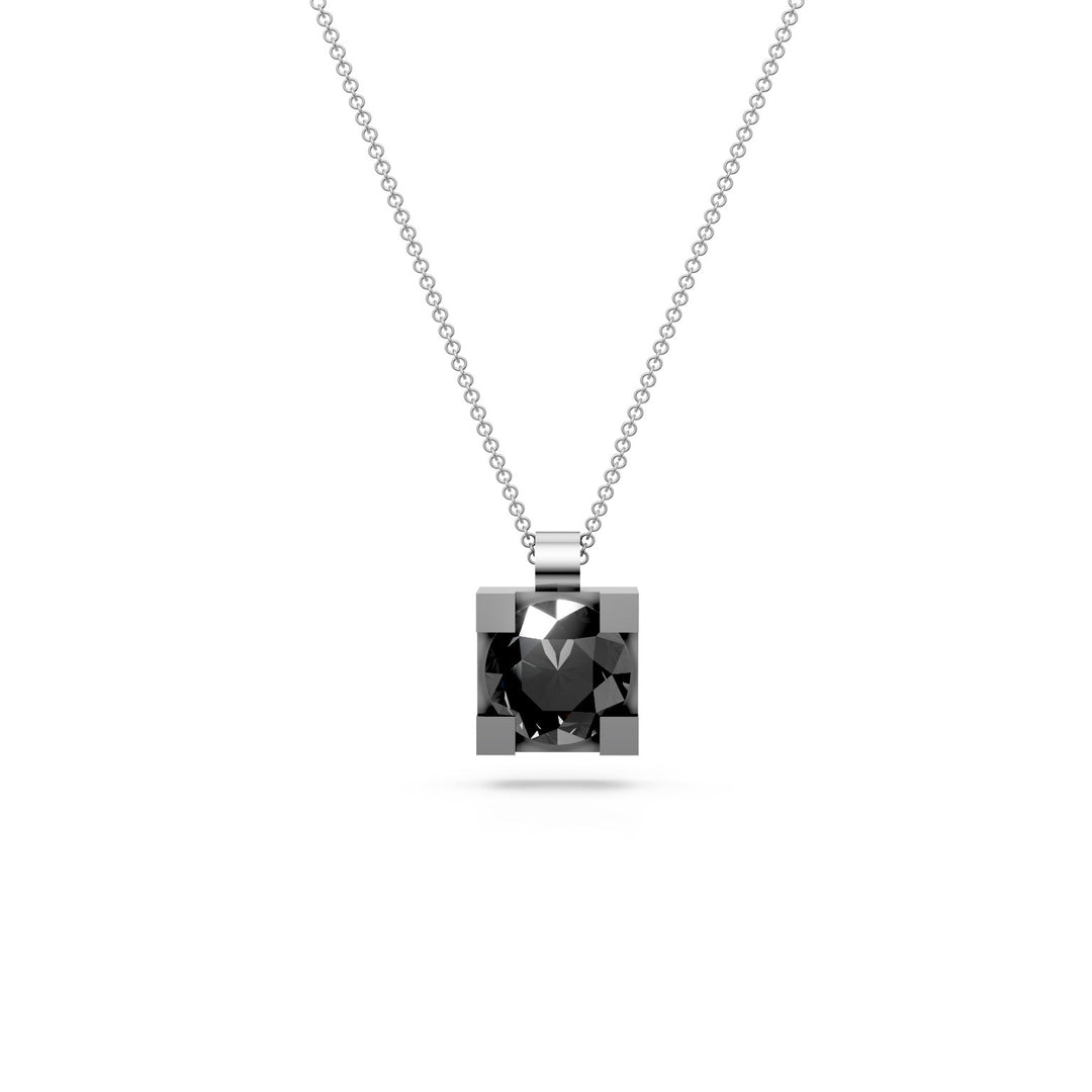 Κρεμαστό κολιέ Golay μαύρο pl 0,60 ct γυρισμένο GIM006BK060B-23097110012