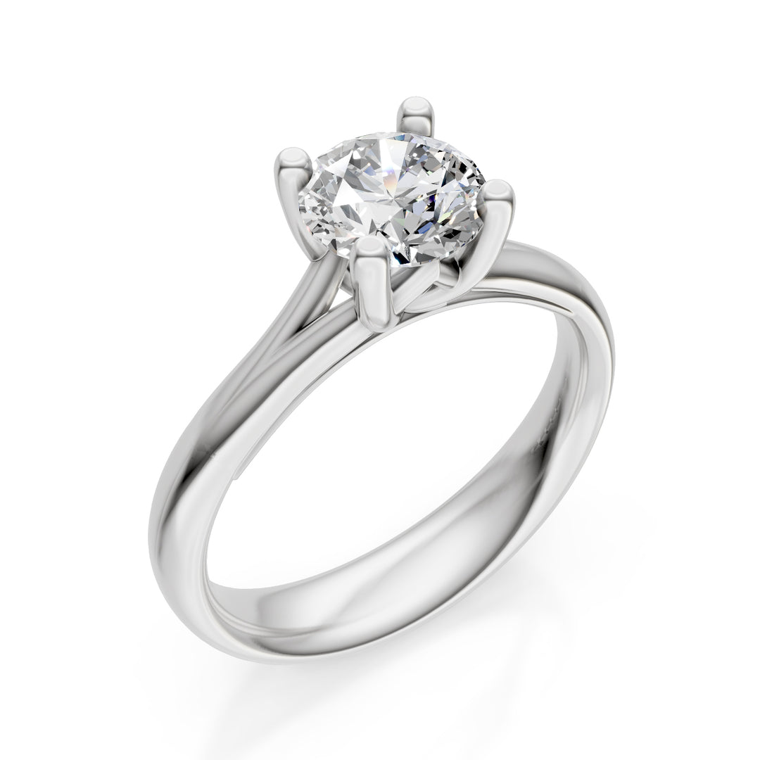 Anillo solitario Forevermark de World Diamond Group ASLFM400DI-24060110144
