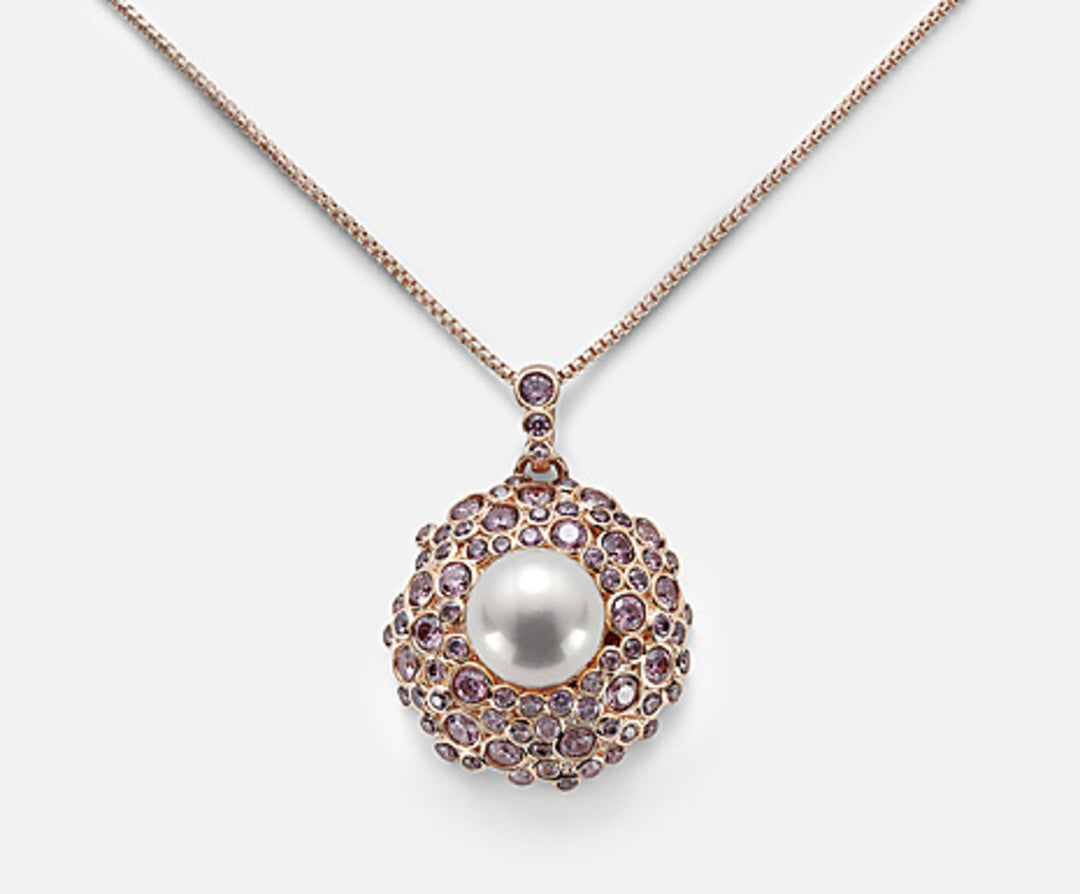 Mikiko cl ag925 fw bot 11,5/12 drágakő swarovski lila 70 cm MD7552A3VIOLA00
