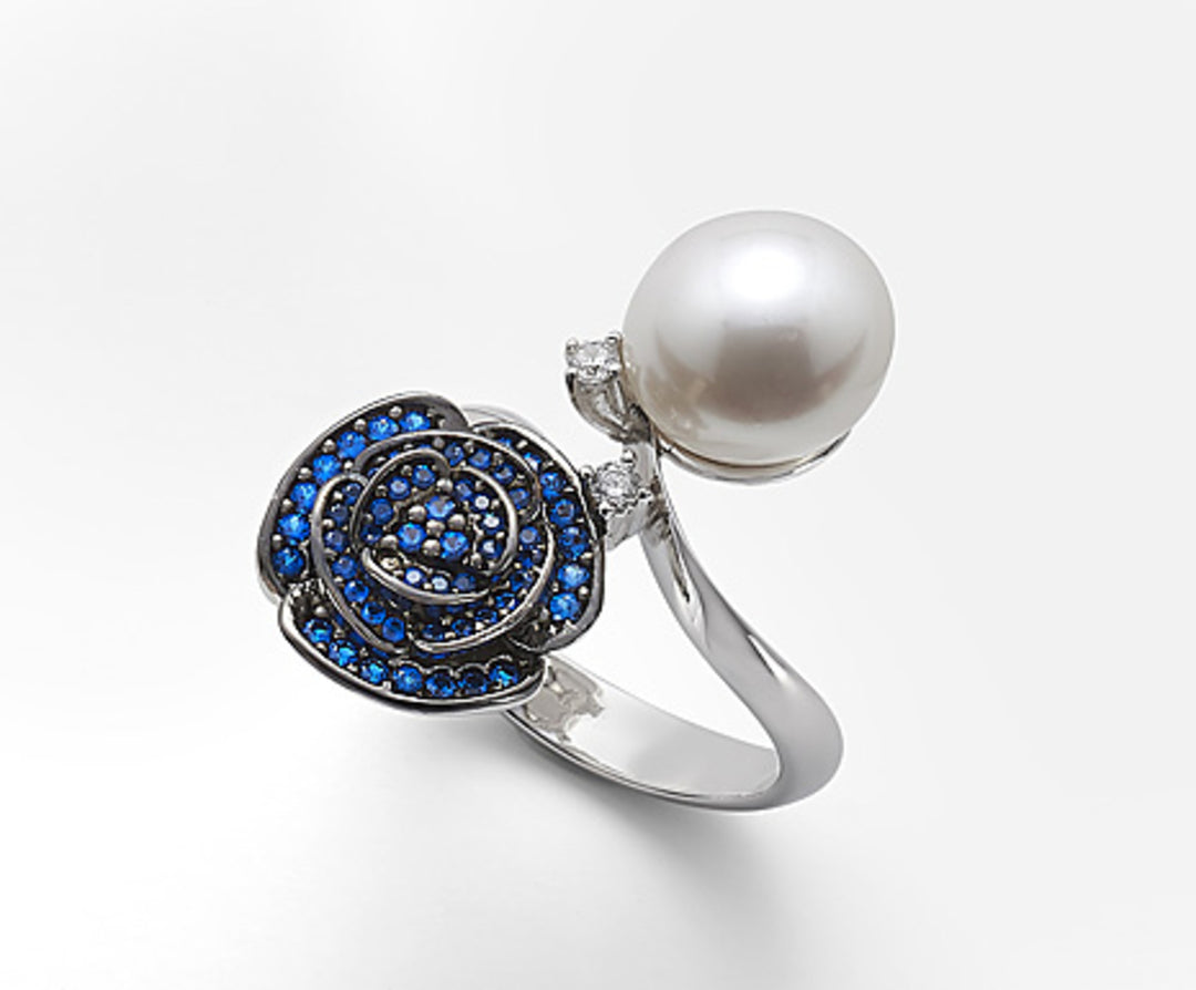 Mikiko um bot ag925 fw 8,5/9 gema azul swarovski MA7169A7BLU0000