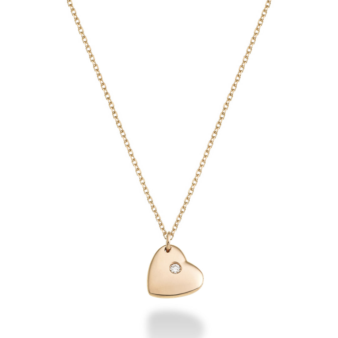 Nihama cl 18k hjärta 0,01 ct roséguld ND5127O3BR001