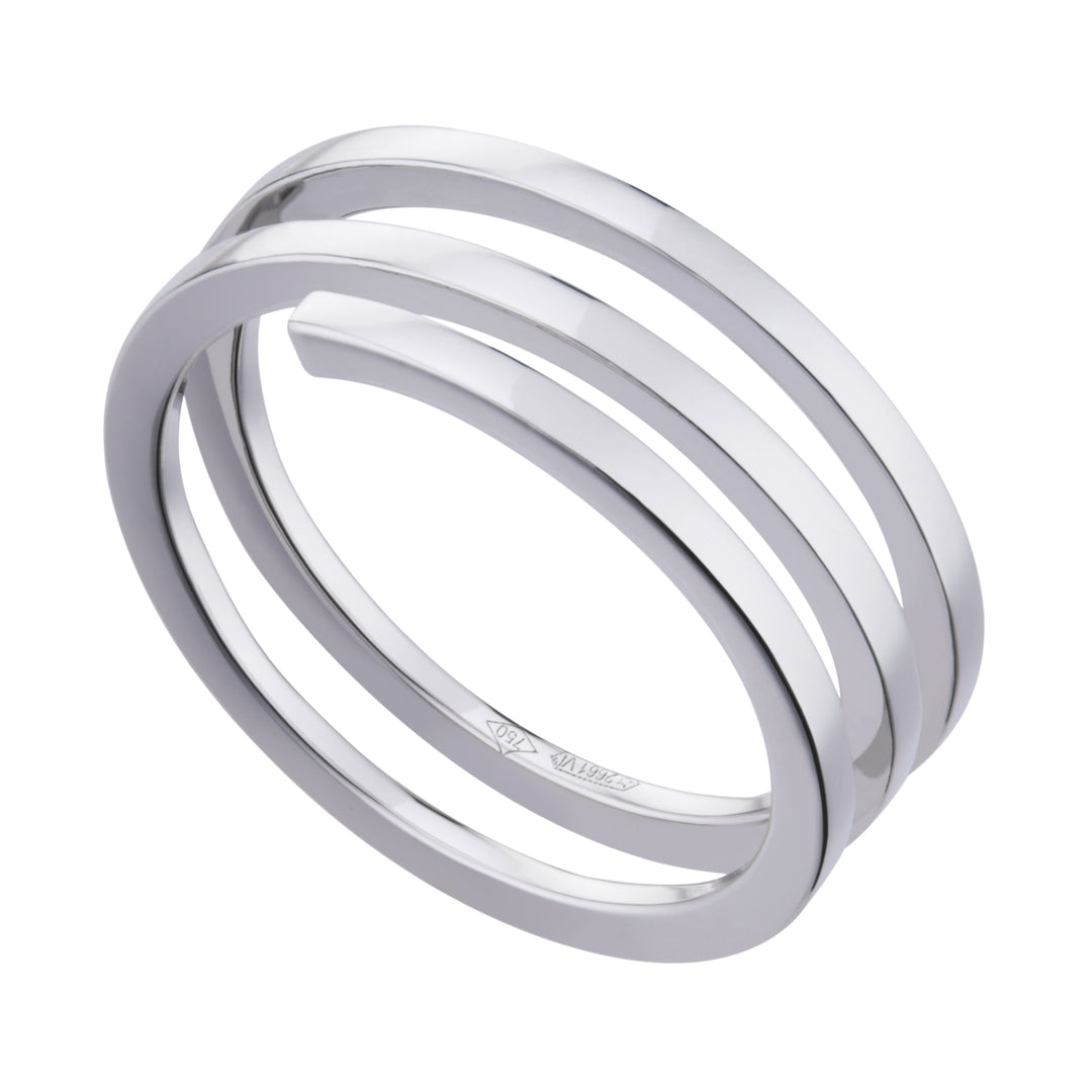 Nihama an 18k girodito 3 file liscia NAET071O4