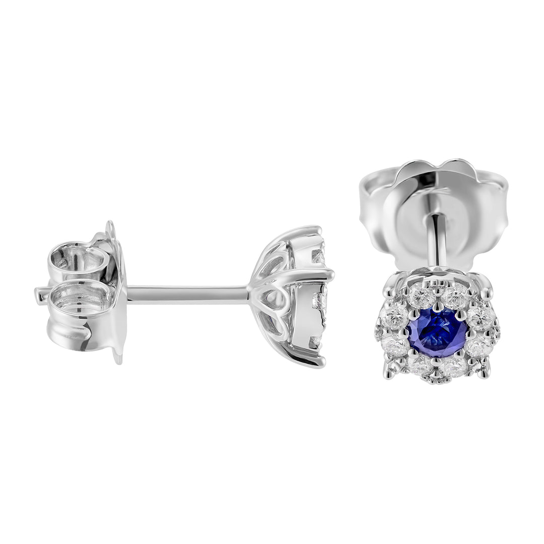 Mikiko ou saphir 18 carats n. 0,26 carat de diamètre. 0,20 ct MOGICE01DIZBO4