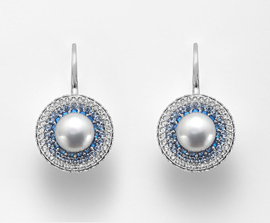 Nihama sau ag925 fw bot 8.5/9 gem Swarovski albastru NO7533A4ALBASTRU DESCHIS