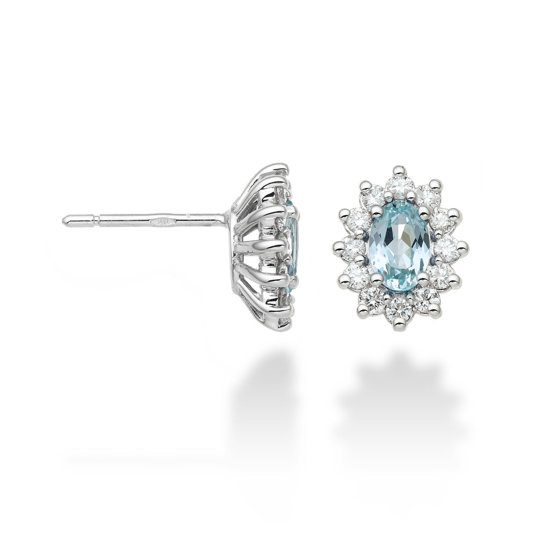 Mikiko tai 18k soikea paraiba turmaliini 6x4 ct.1,40 halk. 0,46 ct MO5030O4PAR