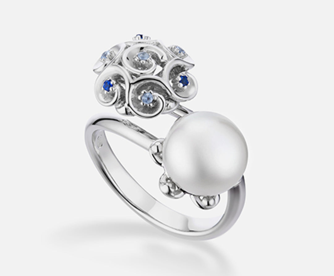 Mikiko an ag925 fw bot 9.5/10 gem swarovski albastru deschis MA7178A4ALBASTRU DESCHIS
