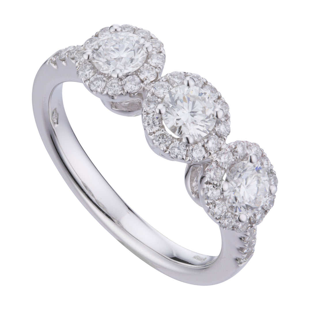 Golay anello trilogy con contorno ARTR8620-19142110109