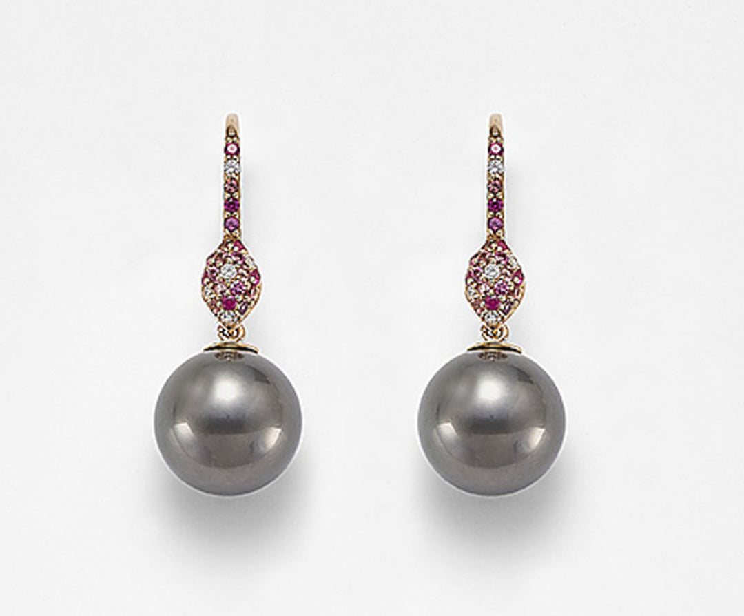 Nihama oder 18 Karat SSPW 11/12 ct.0,10 Rubine ct.0,18 Turmalin ct.0,16 Rhodolith ct.0,16 NO1431O3SANE110