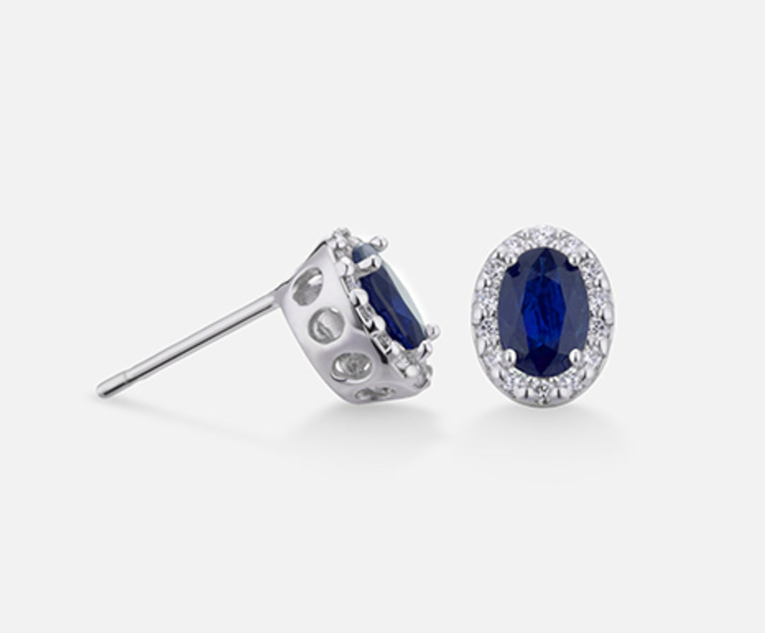 Mikiko lub 18-karatowy szafir n. owalny 6x4 ct.1,14 śr.0,18 MO5038O4ZFN114