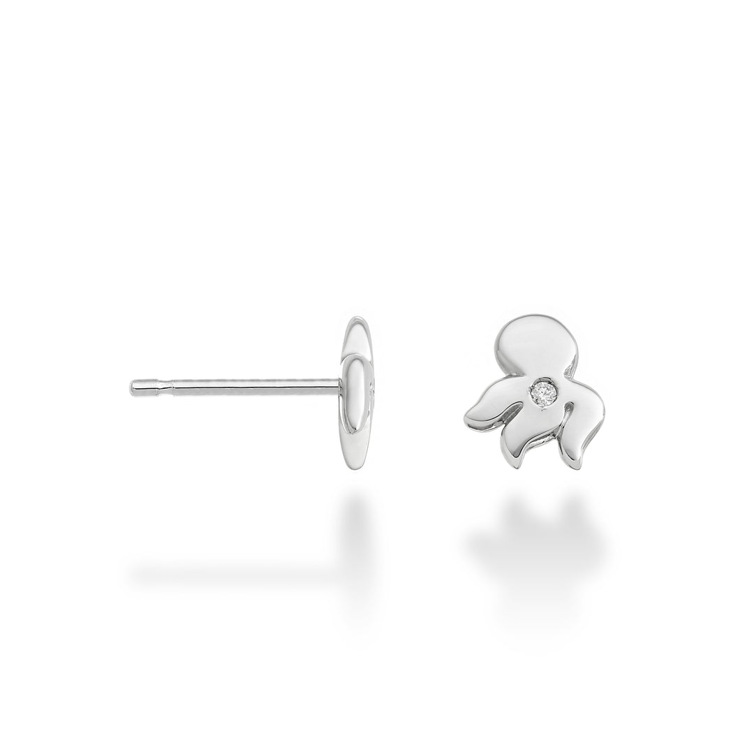 Nihama eller 18k blekksprut 0,02 ct hvitt gull NO5117O4BR002
