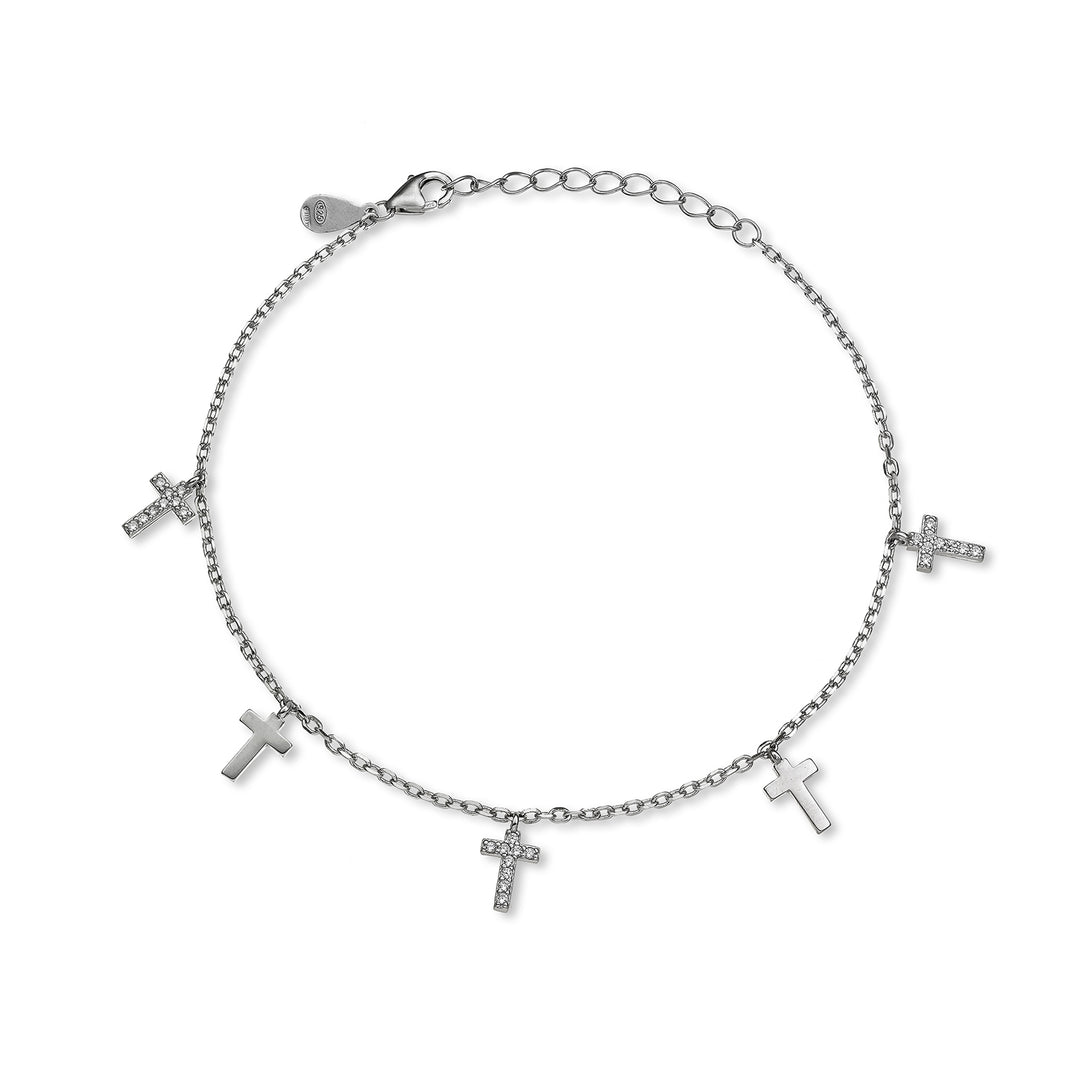 Nihama br ag925 klejnot biały swarovski NB7425A4WHITE0