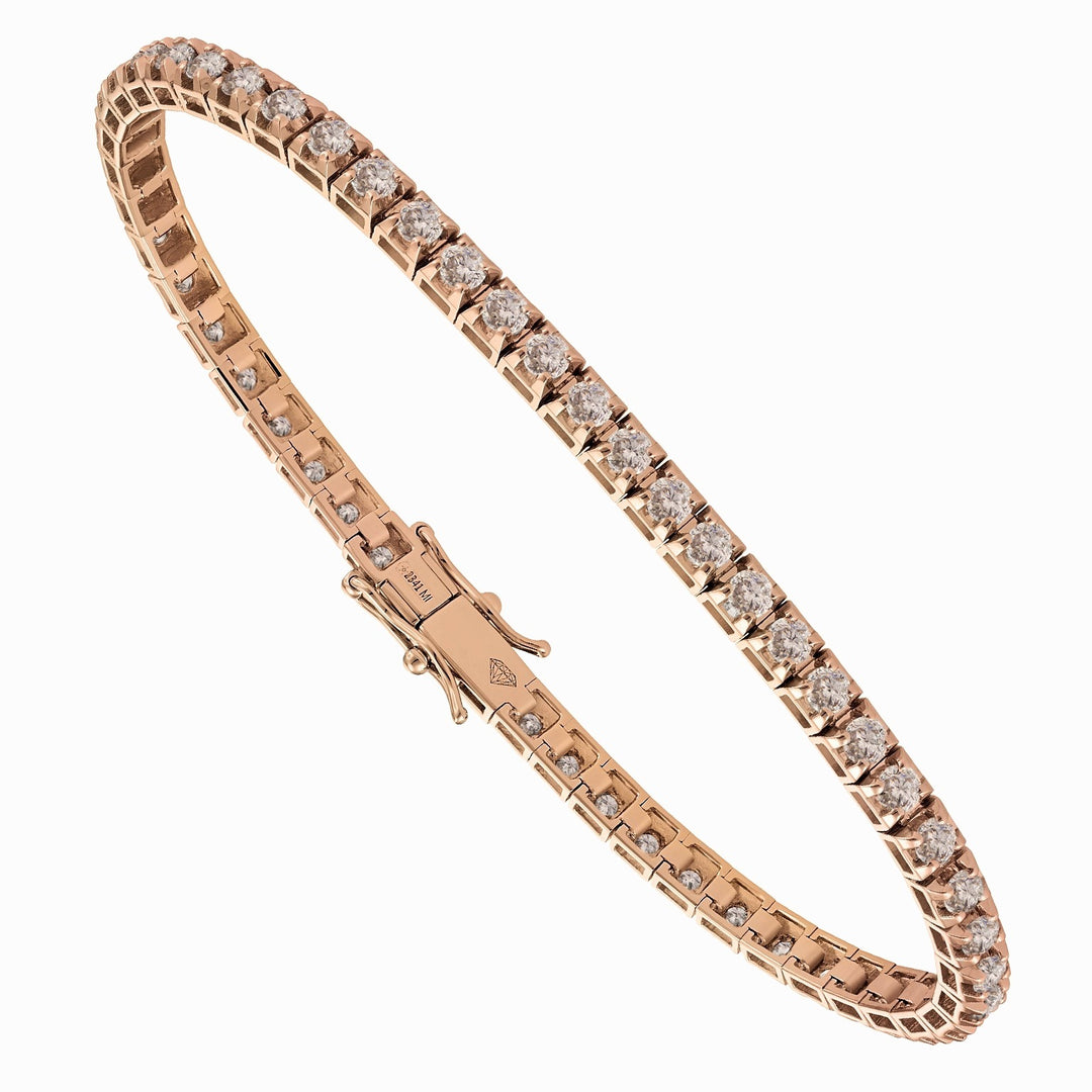 Golay piramit tenis bilekliği 3,00 ct BTQ060BW16-22173110027