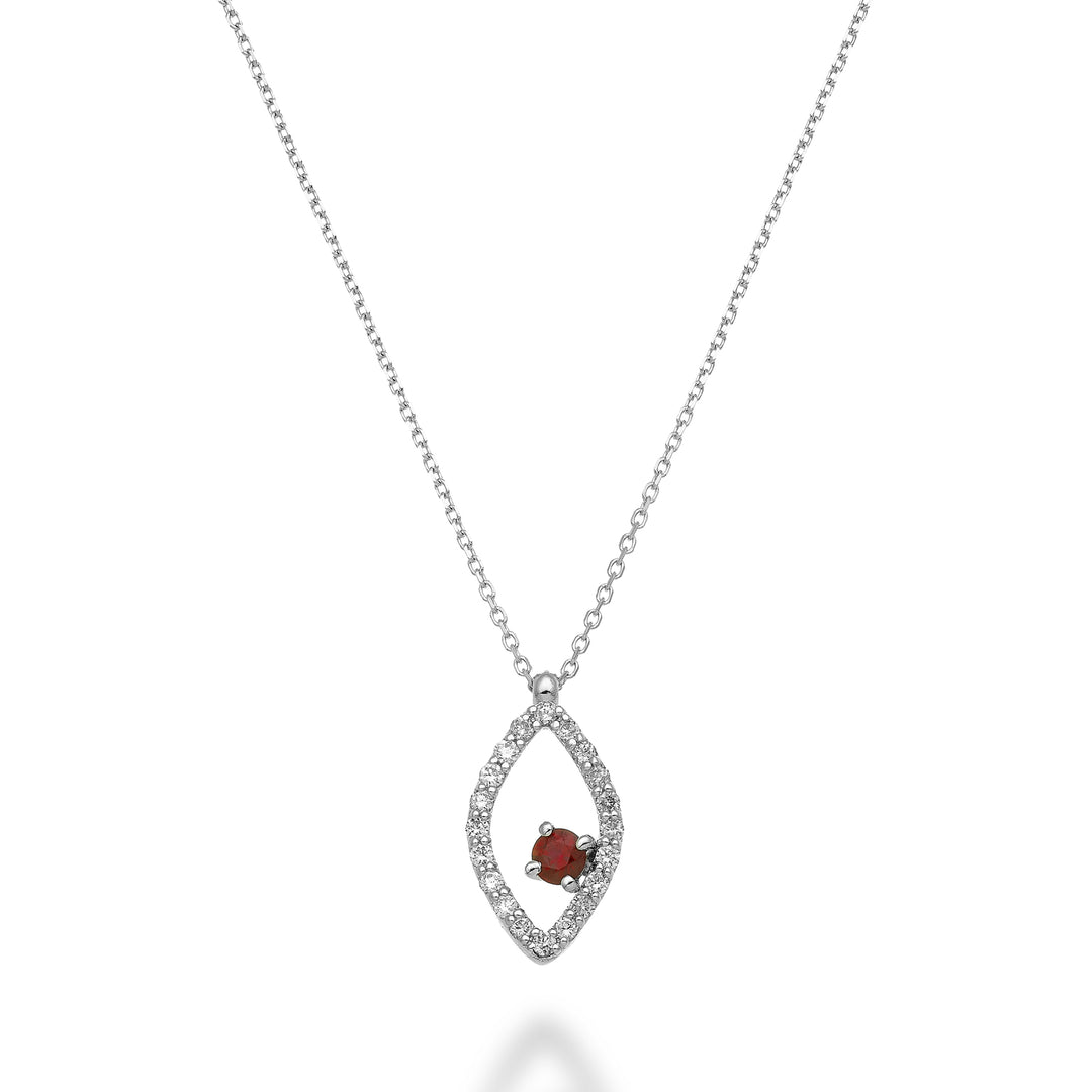 World Diamond Group cl 18k rubí "ojo" n. 0,11 ct de diámetro. ct.0.15 GD5159O4RBN026