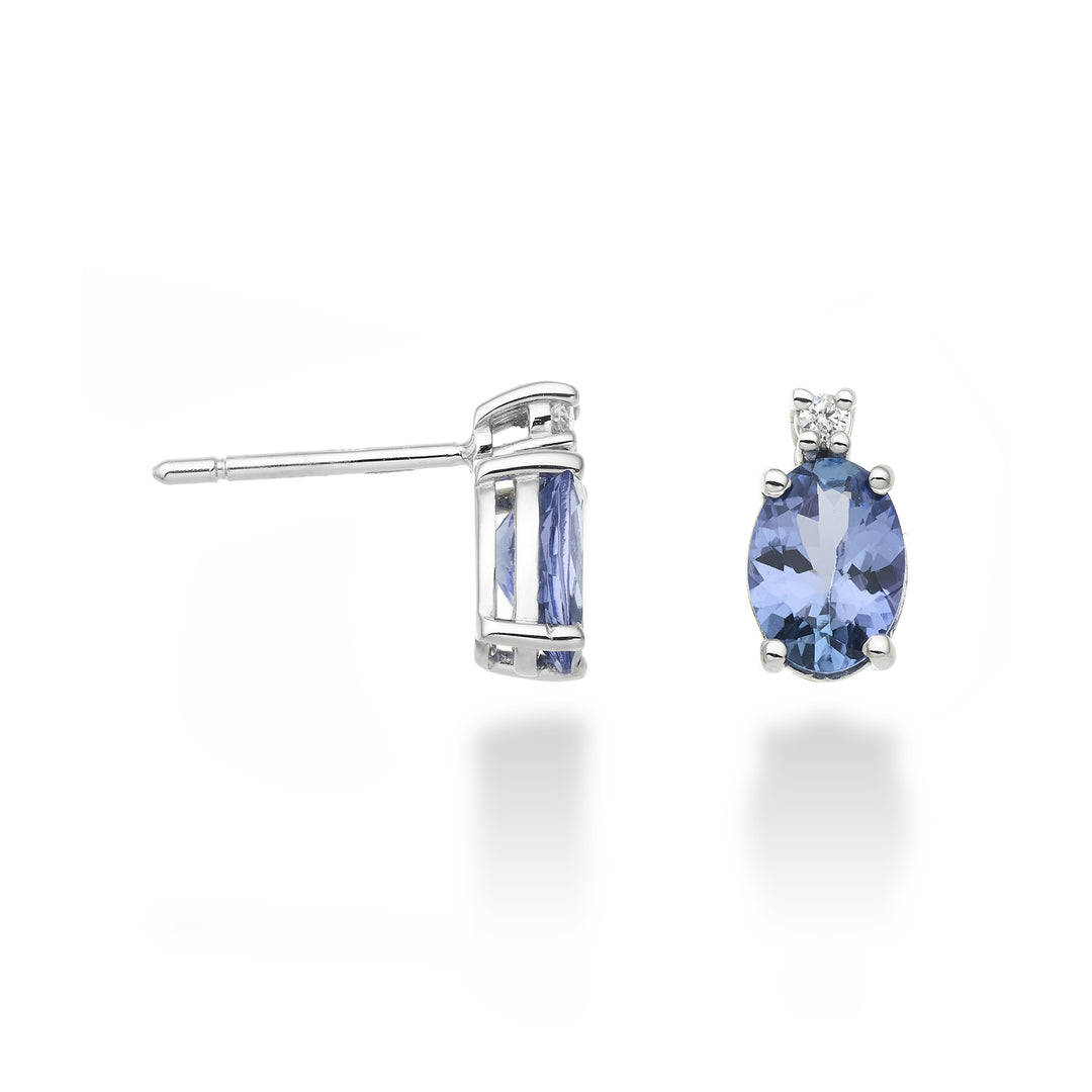 Mikiko ou tanzanite 9k n. ovale 7x5 ct.1,20 diam. 0,03 ctMO5024R4TZN