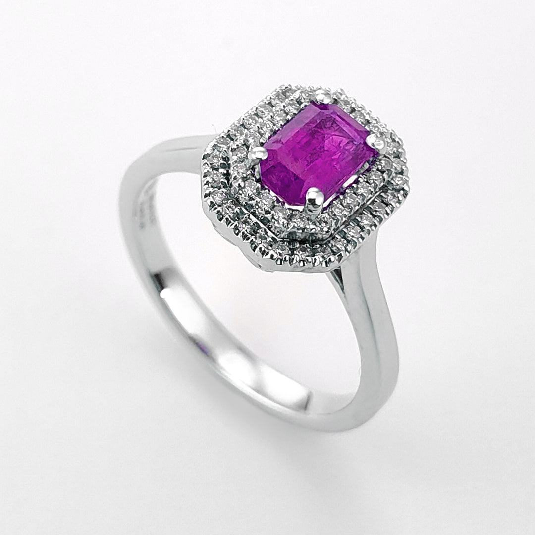 Golay rosa zaff ring ott 6x4 dobbelttall og glatt skaft ACLC325DIZP64-23347110091