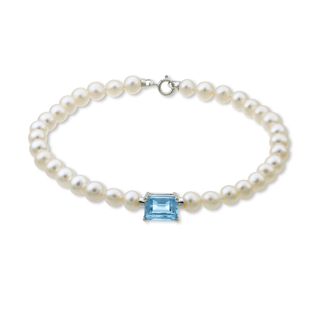 Mikiko br 18k fw 5,5/6 ελβετικό τοπάζι οκτ. Δαχτυλίδι ελατηρίου 6x8 ct.2.10 MB1016O4TPSW50