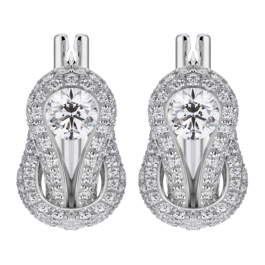 World Diamond Group forevermark oorbellen encordia pave&