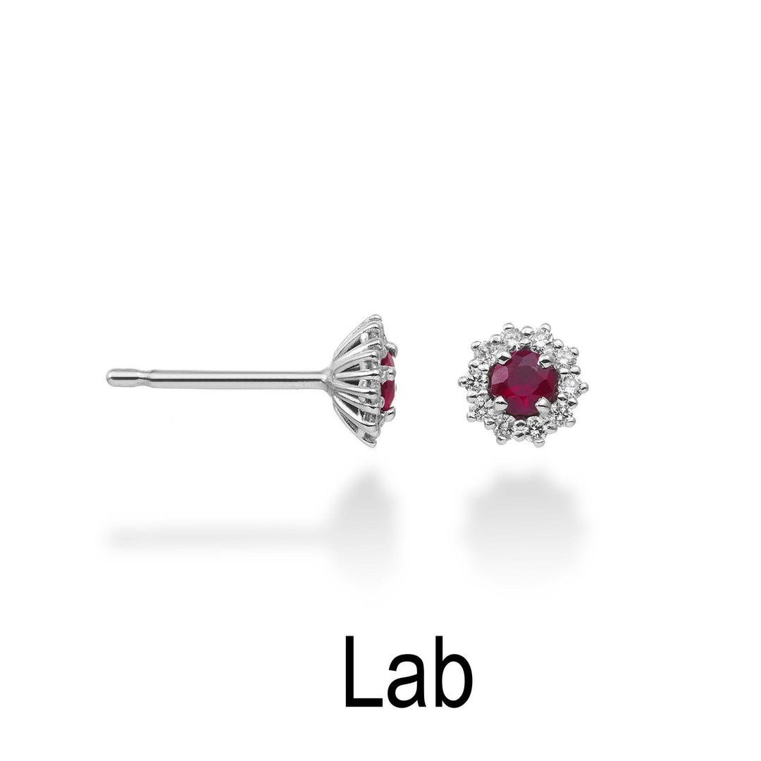 Mikiko vagy 18k labor rubin ct.0,24 átm. 0,14 ct 2-es méretű MO5067O4RBL024