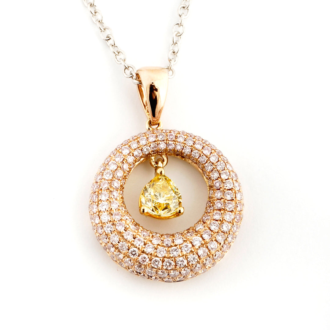 Golay密镶+花式+粉钻玫瑰金choker（猫G4SWPE055-18036110068
