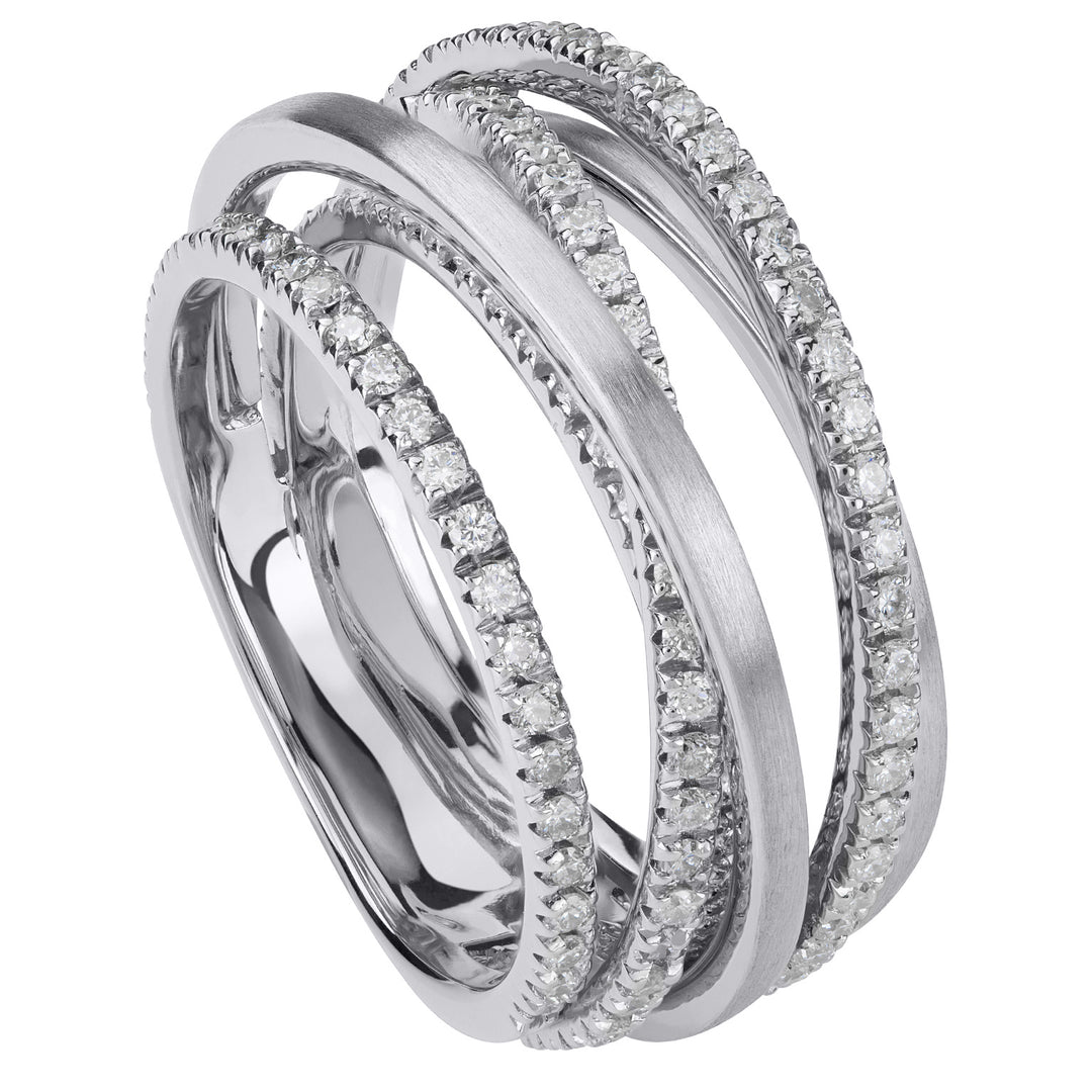 Golay pave diamanten draadbandring APV020DI1-18026110227