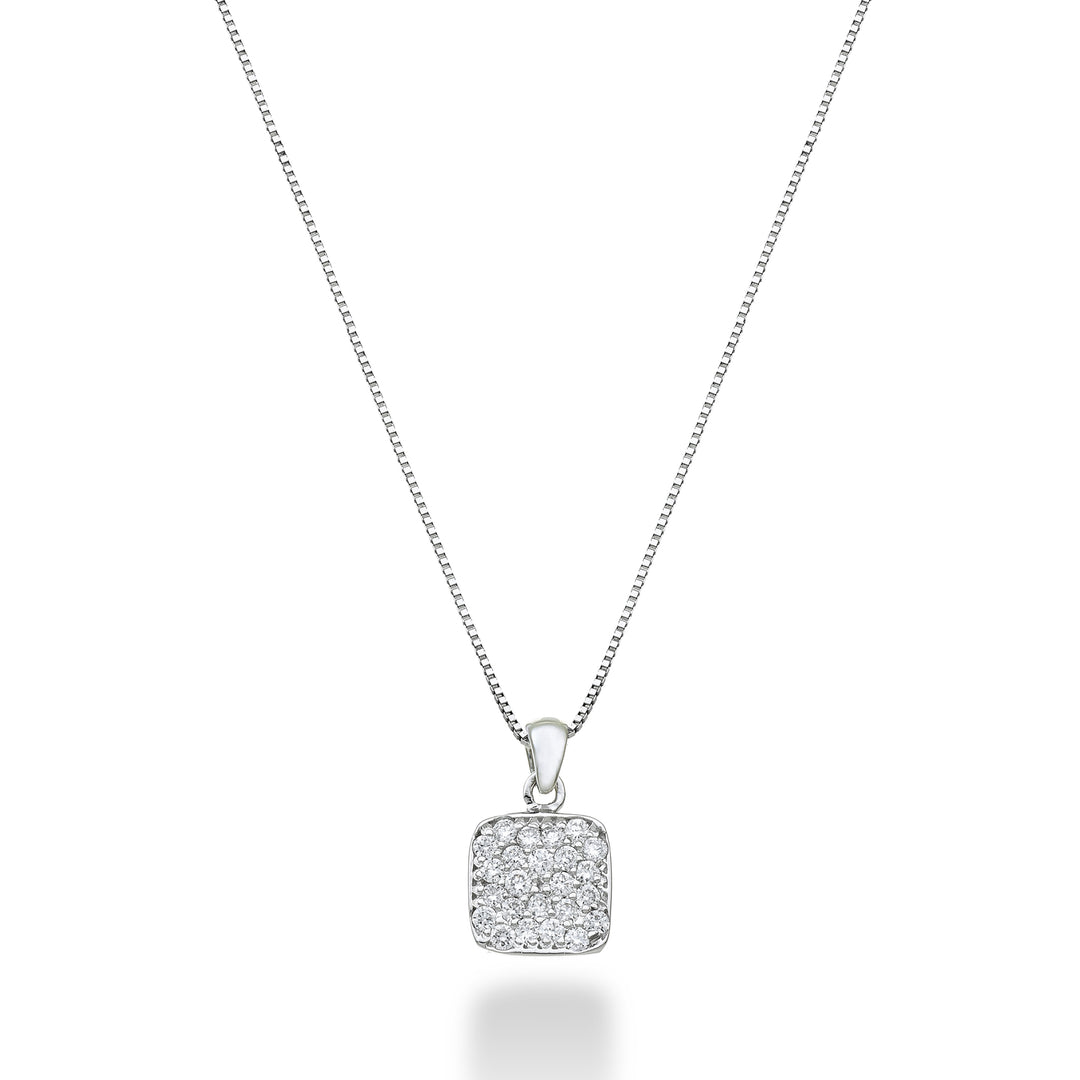 Mikiko cl 18k firkantet 0,12 ct MD5164O4BR012