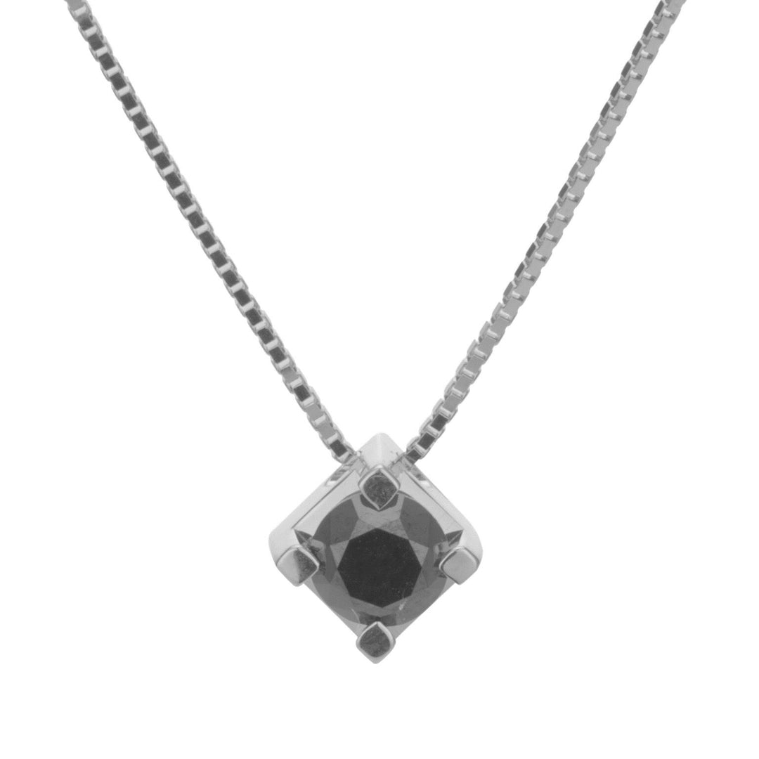 Golay collier suspension losange devenu noir 0,50ct GIM006RBK050