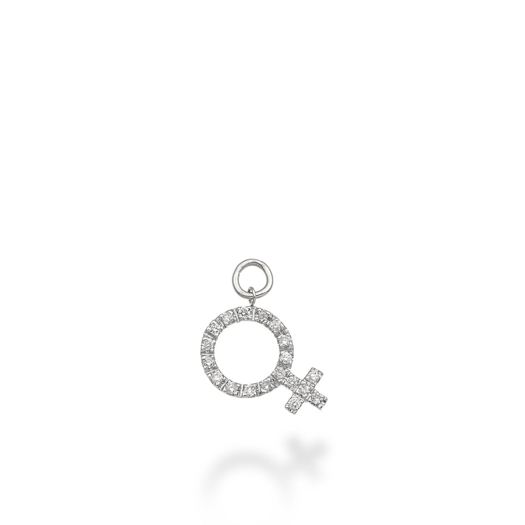World Diamond Group báj szimbólum női 18k ct.0,15 g vs fehérarany GCH215DIO4