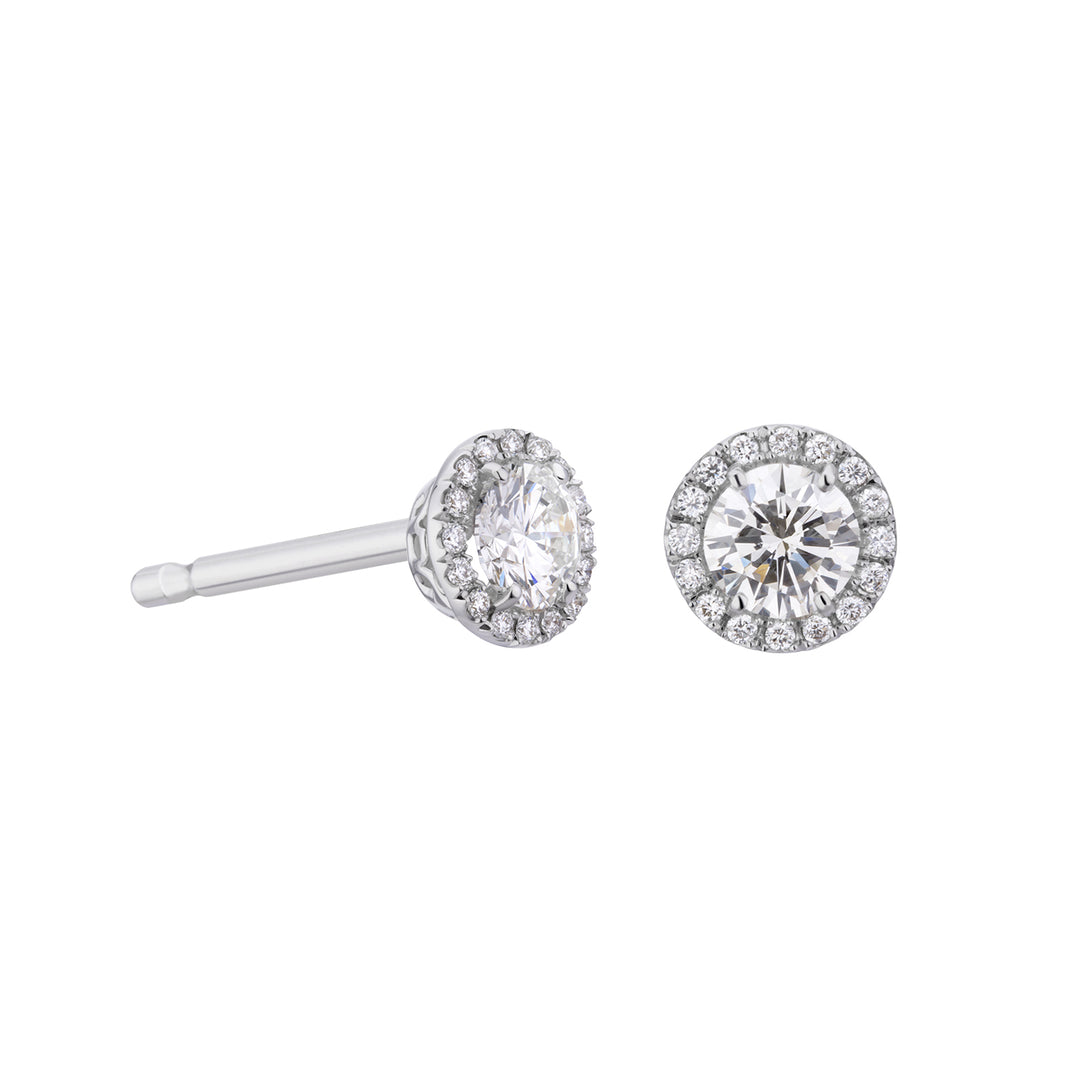Golay solitaire örhängen 0,15 ct med diamanter OCT008DI15PT-25167110067