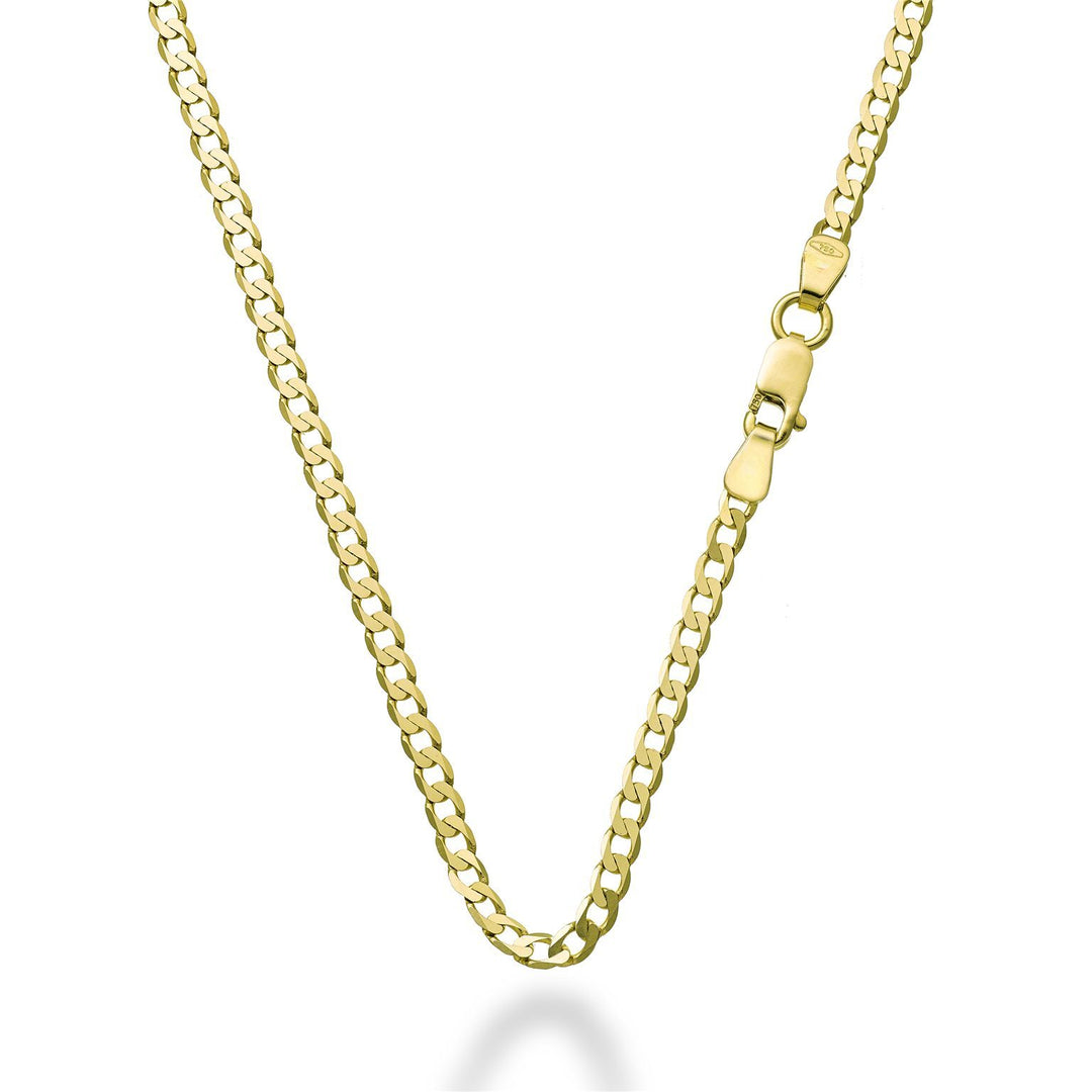 World Diamond Group kat. 18k gult gull groumette cm.50 GCATGROUM750G-50