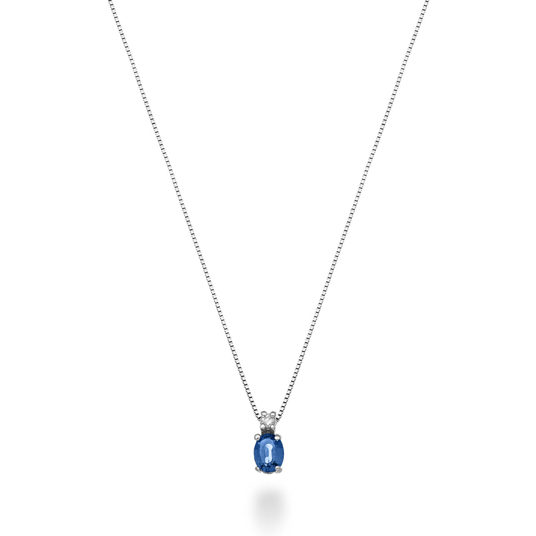 Mikiko cl 9k soikea safiiri 5x4 ct.0,40 halk. ct.0,01 MD5181R4ZFD