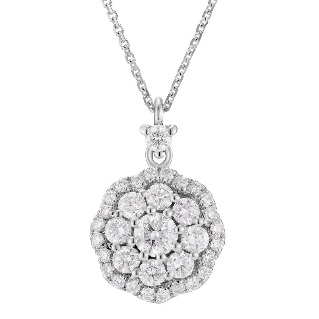 Golay Halskette Blume Sterne des Lichts Cent 0,15 ct PCT004DI1-18257110156