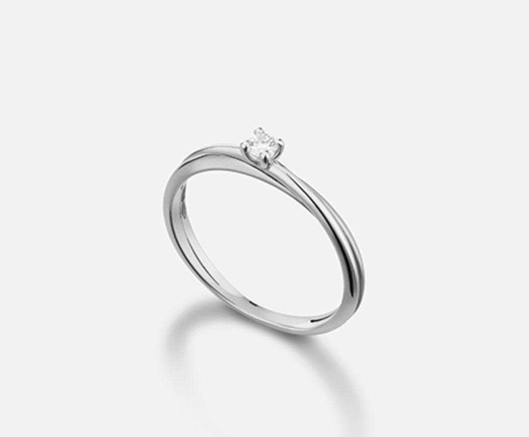 Mikiko an 18k ct.0,15 f si 사이즈 11 MA5095O4BR015-11