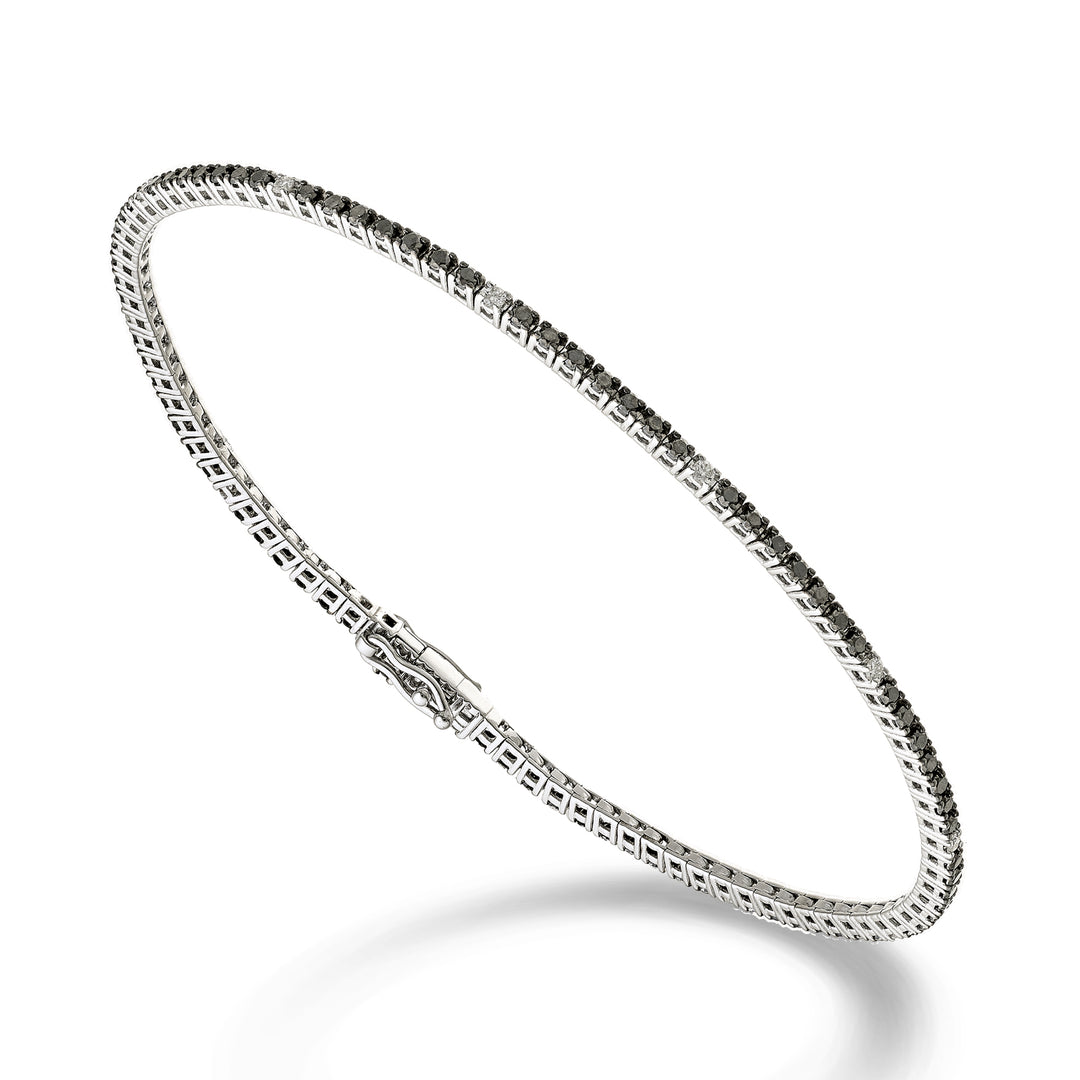 Golay br tennis 18k diam. sorte ct.0.90 diamanter ct.0.13 cm.17.2 - 94 indstillinger GBTF0011BKDIO4