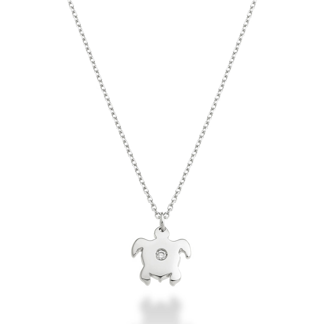 Mikiko cl 18k schildpad 0,01 ct witgoud MD5131O4BR001